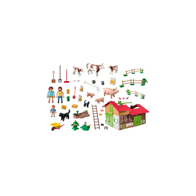 PLAYMOBIL 71304 Country Großer Bauernhof, Konstruktionsspielzeug