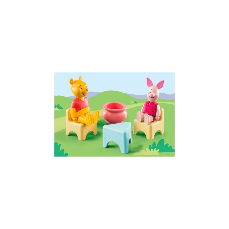 PLAYMOBIL 71316 1.2.3 & Disney: Winnies & Ferkels Baumhaus, Konstruktionsspielzeug