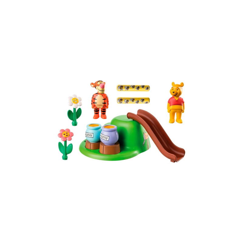 PLAYMOBIL 71317 1.2.3 & Disney: Winnies & Tiggers Bienengarten, Konstruktionsspielzeug
