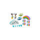 PLAYMOBIL 71319 1.2.3 & Disney: Mickys & Minnies Wolkenhaus, Konstruktionsspielzeug