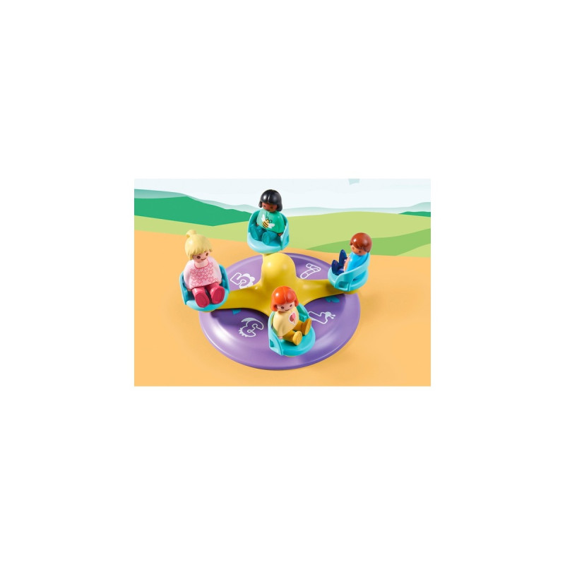 PLAYMOBIL 71324 1.2.3 Zahlenkarussell, Konstruktionsspielzeug