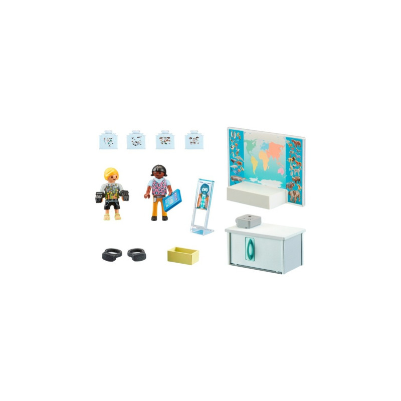 PLAYMOBIL 71330 City Life Virtuelles Klassenzimmer, Konstruktionsspielzeug