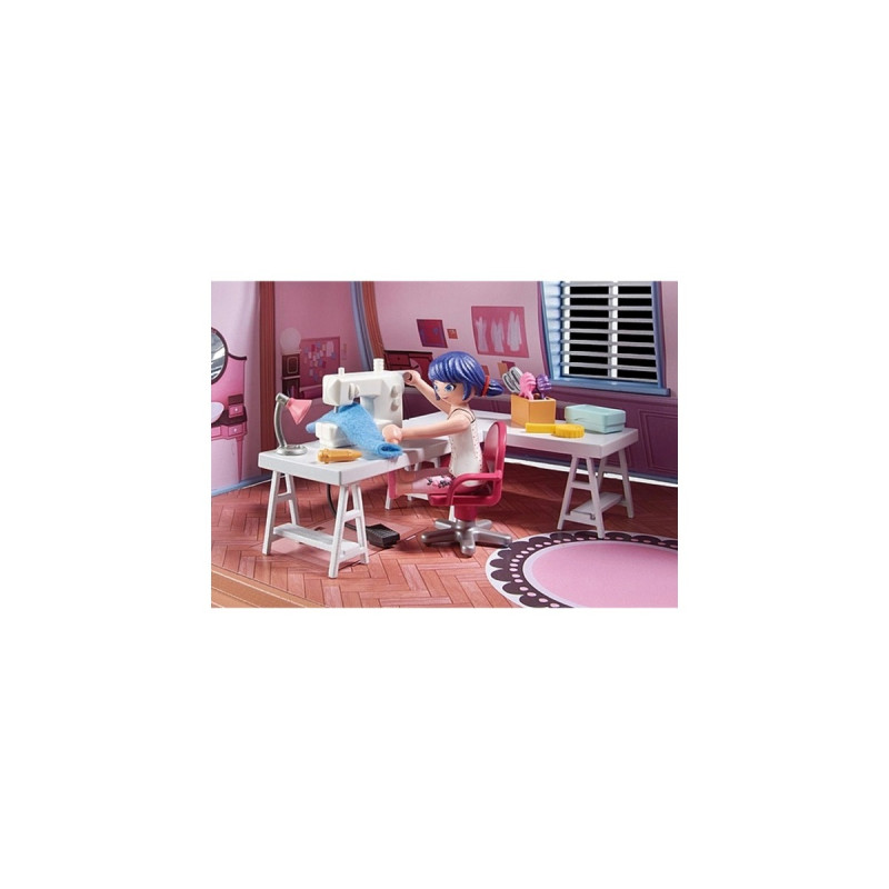 PLAYMOBIL 71334 Miraculous: Marinettes Loft, Konstruktionsspielzeug