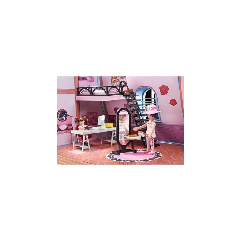 PLAYMOBIL 71334 Miraculous: Marinettes Loft, Konstruktionsspielzeug