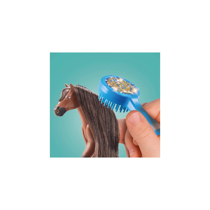 PLAYMOBIL 71355 Horses of Waterfall Zoe & Blaze mit Turnierparcours, Konstruktionsspielzeug