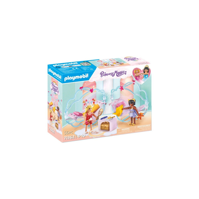 PLAYMOBIL 71362 Princess Magic Himmlische Pyjamaparty, Konstruktionsspielzeug
