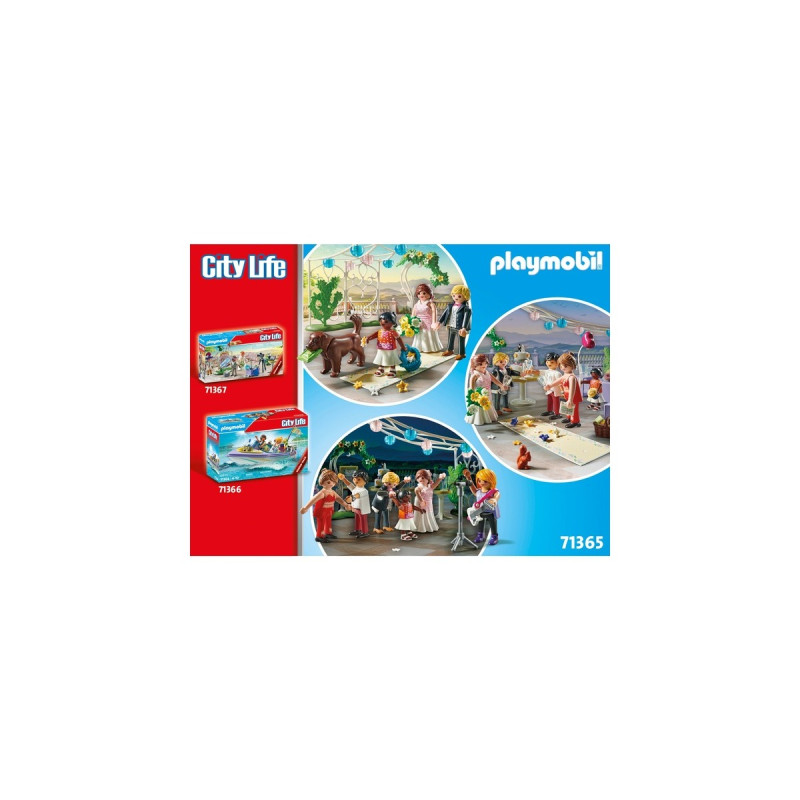 PLAYMOBIL 71365 City Life Hochzeitsfeier, Konstruktionsspielzeug