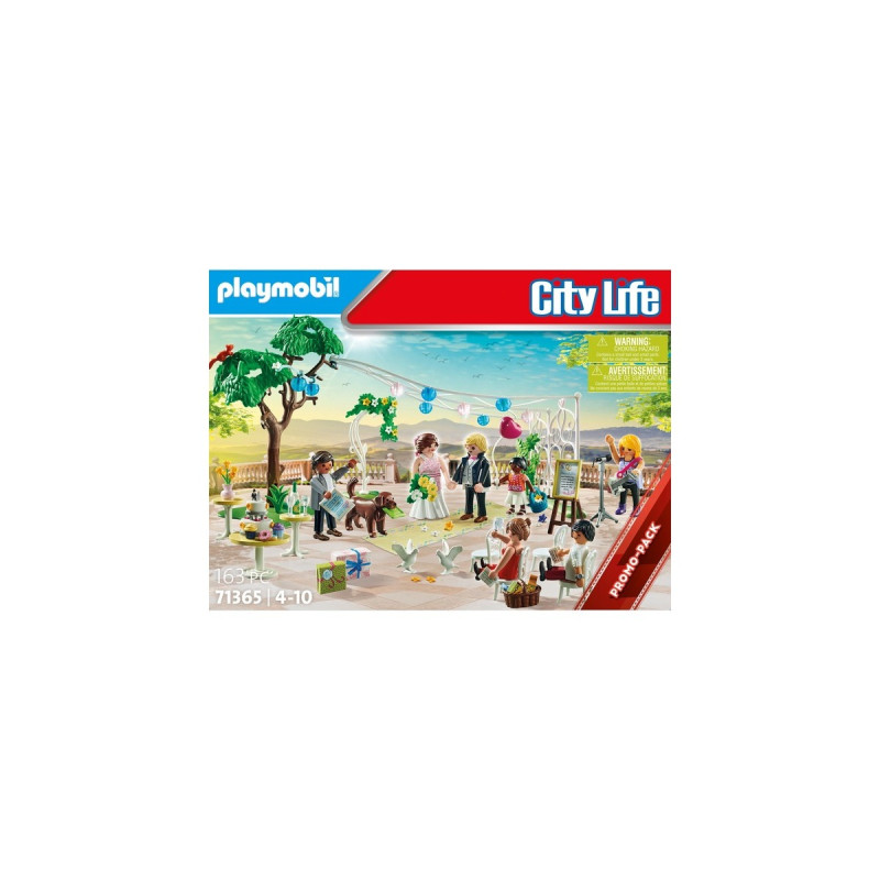 PLAYMOBIL 71365 City Life Hochzeitsfeier, Konstruktionsspielzeug