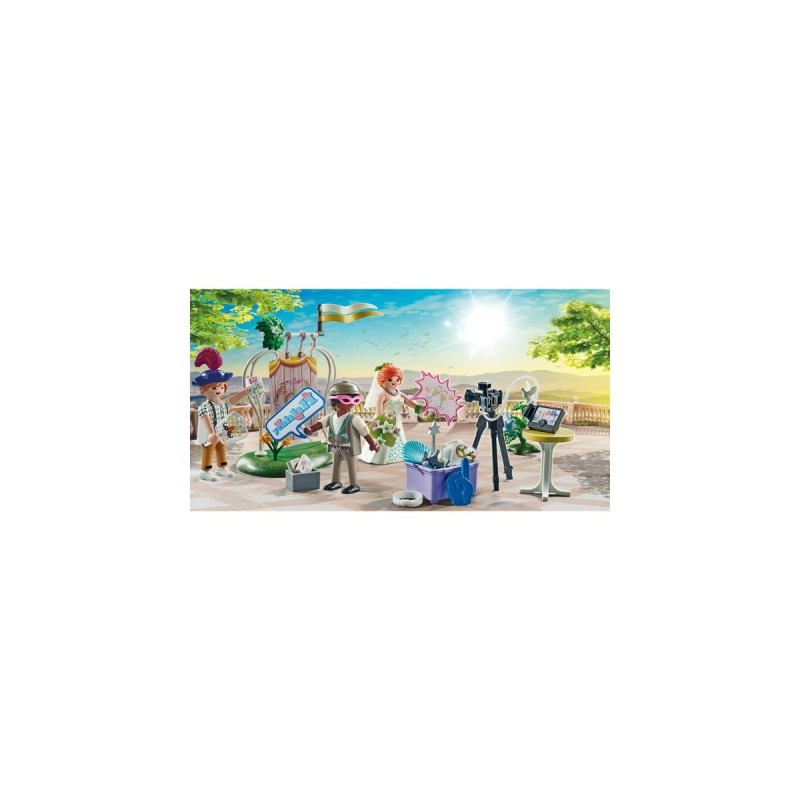 PLAYMOBIL 71367 City Life Hochzeits Fotobox, Konstruktionsspielzeug