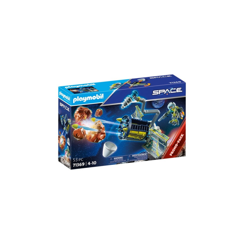 PLAYMOBIL 71369 Space Meteoroiden-Zerstörer, Konstruktionsspielzeug
