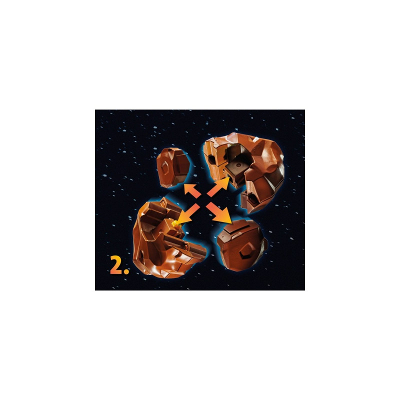 PLAYMOBIL 71369 Space Meteoroiden-Zerstörer, Konstruktionsspielzeug
