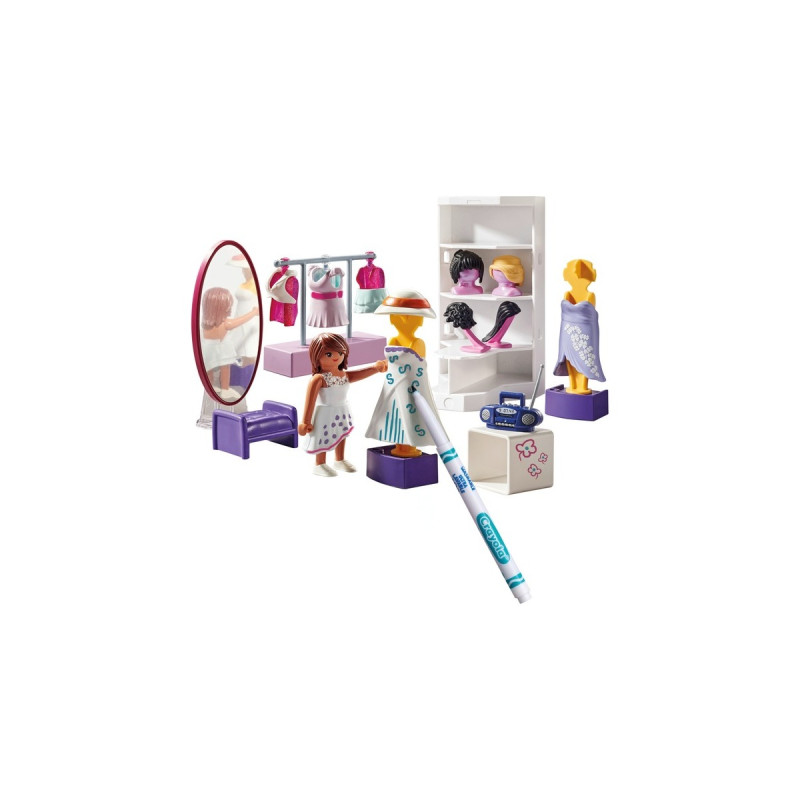 PLAYMOBIL 71373 Color Fashion Design Set, Konstruktionsspielzeug