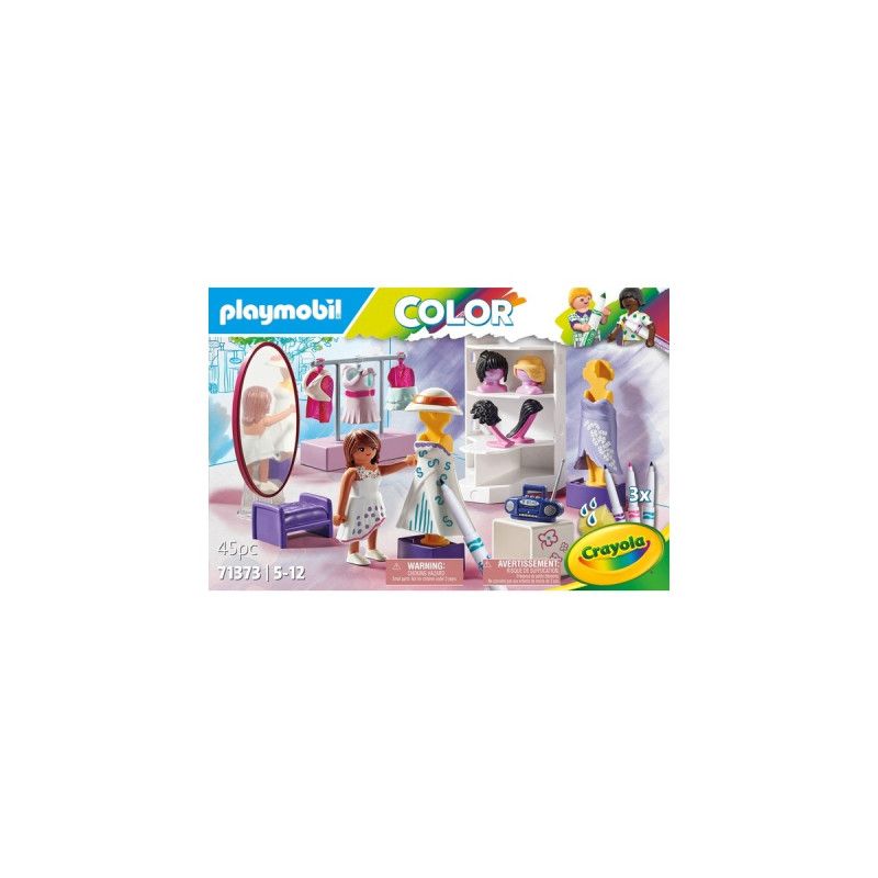 PLAYMOBIL 71373 Color Fashion Design Set, Konstruktionsspielzeug