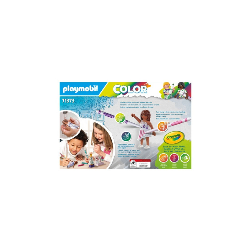 PLAYMOBIL 71373 Color Fashion Design Set, Konstruktionsspielzeug