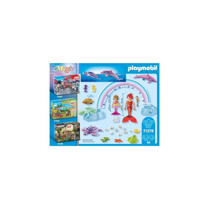 PLAYMOBIL 71379 Magic Starter Pack Meerjungfrauen, Konstruktionsspielzeug