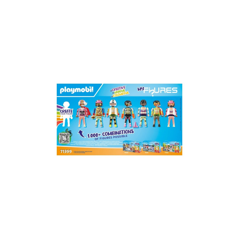 PLAYMOBIL 71399 My Figures: Stuntshow, Konstruktionsspielzeug