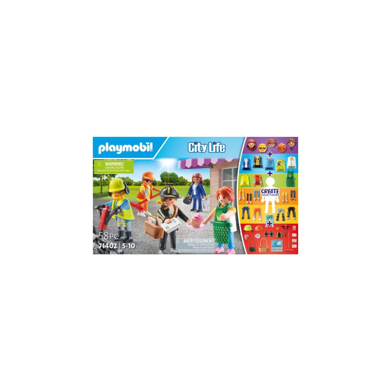 PLAYMOBIL 71402 My Figures: City Life, Konstruktionsspielzeug