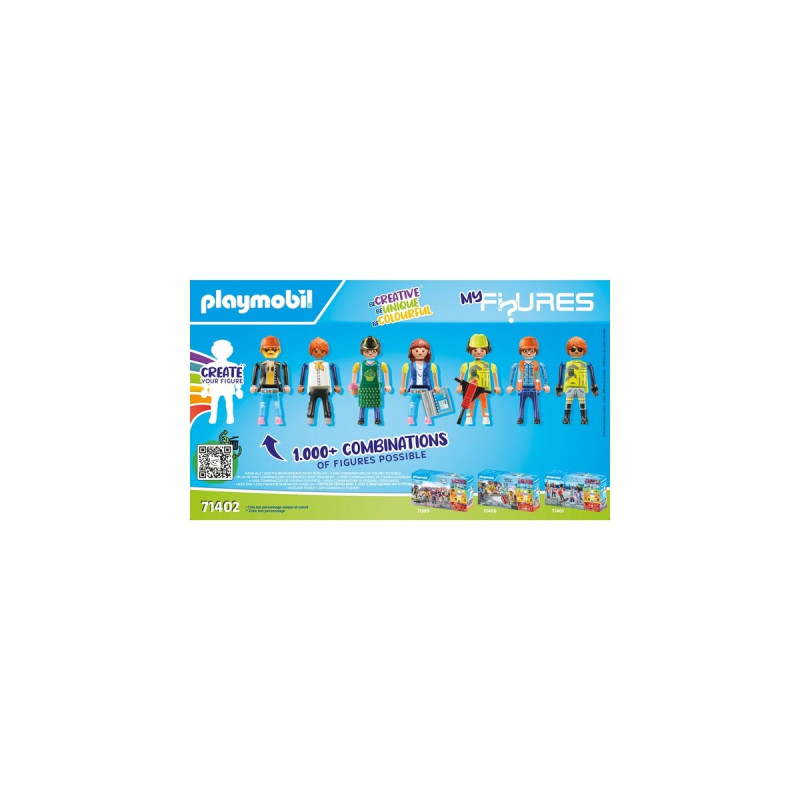 PLAYMOBIL 71402 My Figures: City Life, Konstruktionsspielzeug