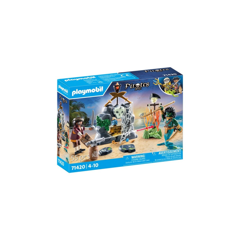 PLAYMOBIL 71420 Pirates Schatzsuche, Konstruktionsspielzeug