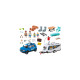 PLAYMOBIL 71423 Family Fun Wohnwagen mit Auto, Konstruktionsspielzeug