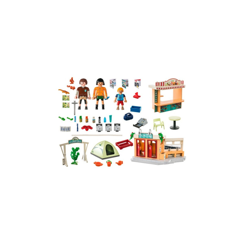 PLAYMOBIL 71424 Family Fun Campingplatz, Konstruktionsspielzeug