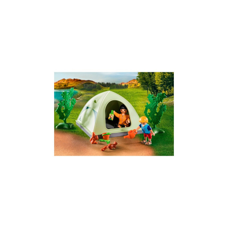 PLAYMOBIL 71424 Family Fun Campingplatz, Konstruktionsspielzeug