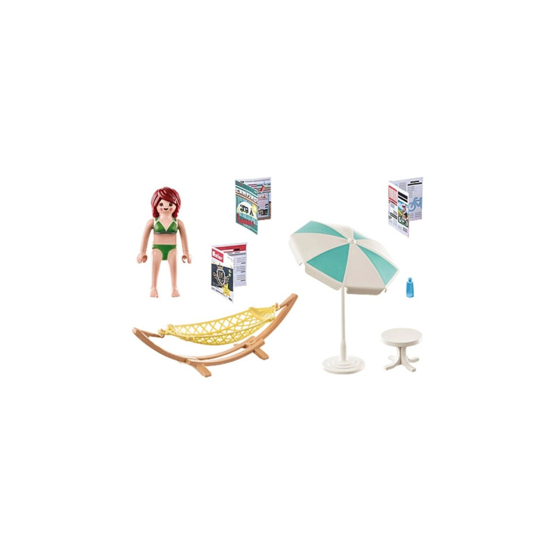 PLAYMOBIL 71428 Family Fun Hängematte, Konstruktionsspielzeug