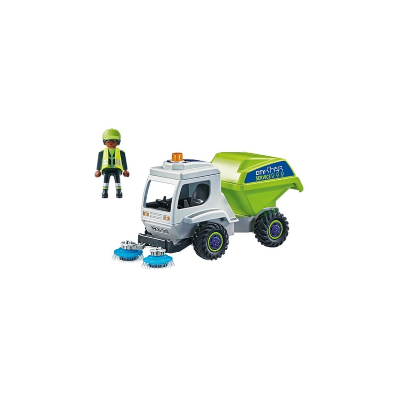 PLAYMOBIL 71432 City Action Kehrmaschine, Konstruktionsspielzeug