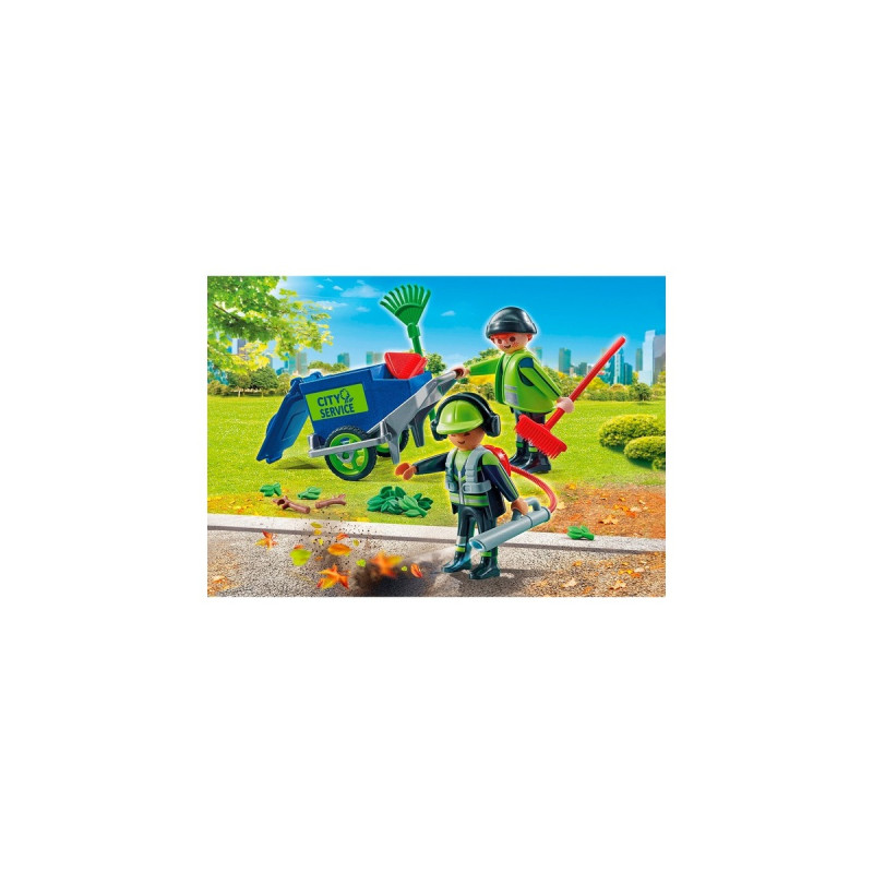 PLAYMOBIL 71434 City Action Stadtreinigungsteam, Konstruktionsspielzeug