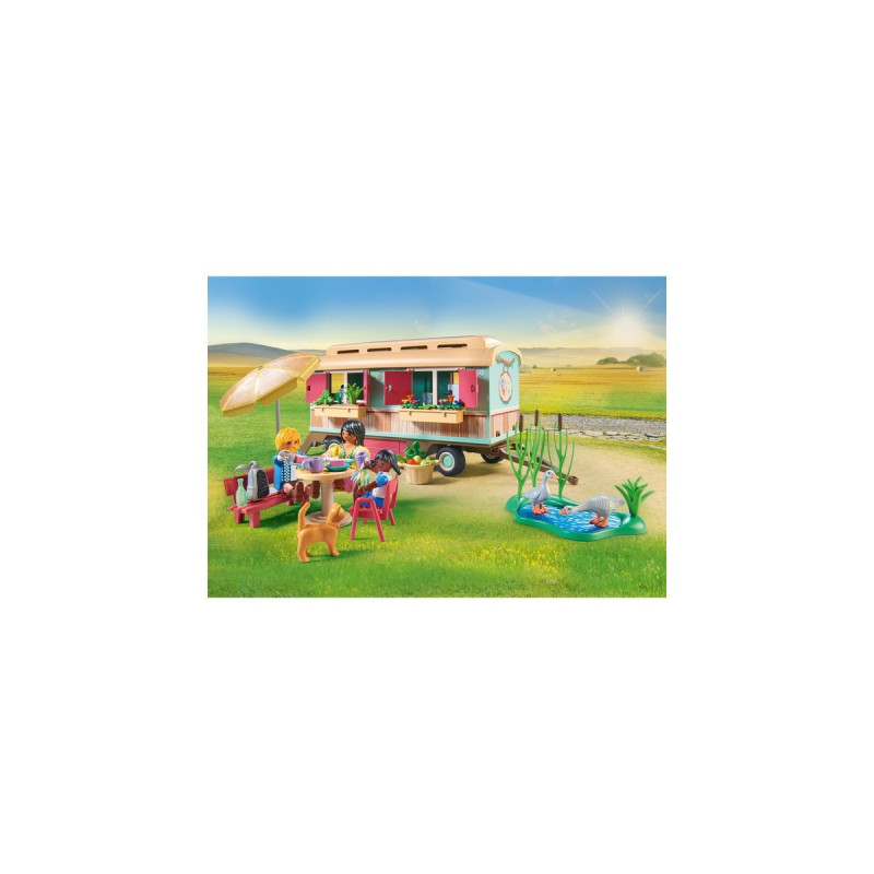 PLAYMOBIL 71441 Country Gemütliches Bauwagencafé, Konstruktionsspielzeug