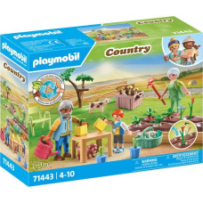 PLAYMOBIL 71443 Country Idyllischer Gemüsegarten bei den Großeltern, Konstruktionsspielzeug