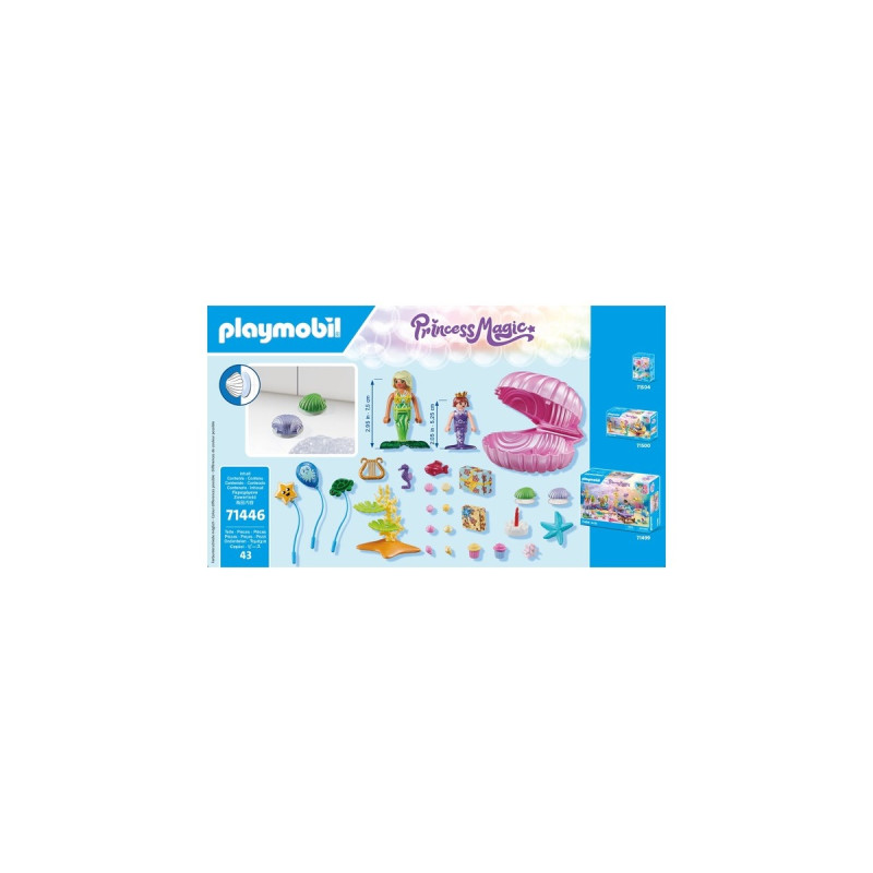 PLAYMOBIL 71446 Princess Magic Meerjungfrauen-Geburtstagsparty, Konstruktionsspielzeug