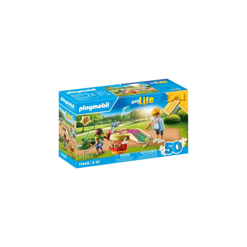 PLAYMOBIL 71449 City Life Minigolf, Konstruktionsspielzeug
