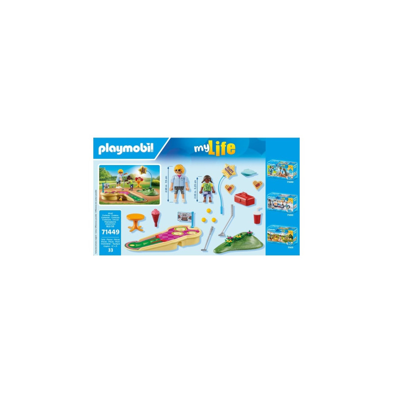 PLAYMOBIL 71449 City Life Minigolf, Konstruktionsspielzeug