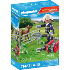 PLAYMOBIL 71467 City Action Feuerwehr-Tierrettung, Konstruktionsspielzeug
