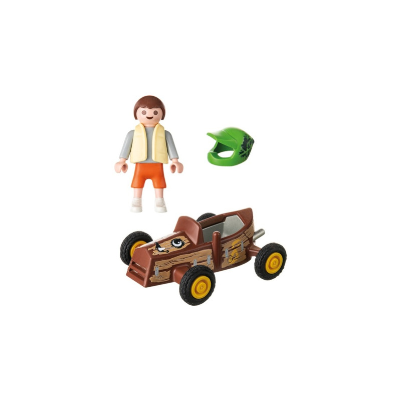PLAYMOBIL 71480 specialPLUS Kind mit Kart, Konstruktionsspielzeug