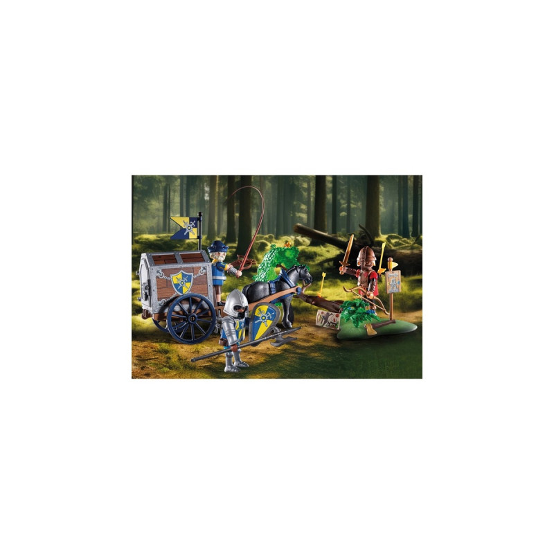 PLAYMOBIL 71484 Novelmore Überfall auf Transportwagen, Konstruktionsspielzeug