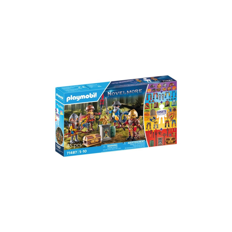 PLAYMOBIL 71487 My Figures: Ritter von Novelmore, Konstruktionsspielzeug