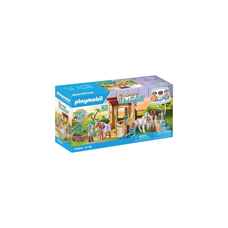 PLAYMOBIL 71494 Horses of Waterfall Reitstall, Konstruktionsspielzeug