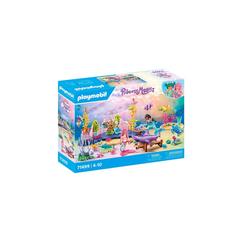 PLAYMOBIL 71499 Princess Magic Unterwasser-Tierpflege der Meeresbewohner, Konstruktionsspielzeug