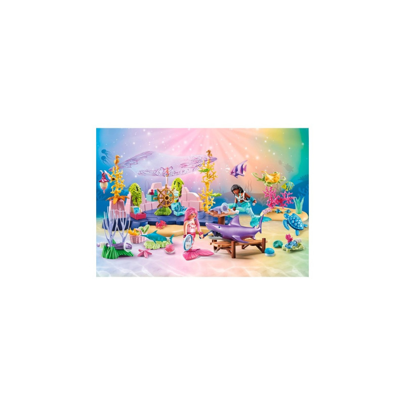 PLAYMOBIL 71499 Princess Magic Unterwasser-Tierpflege der Meeresbewohner, Konstruktionsspielzeug