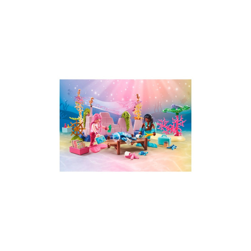 PLAYMOBIL 71499 Princess Magic Unterwasser-Tierpflege der Meeresbewohner, Konstruktionsspielzeug