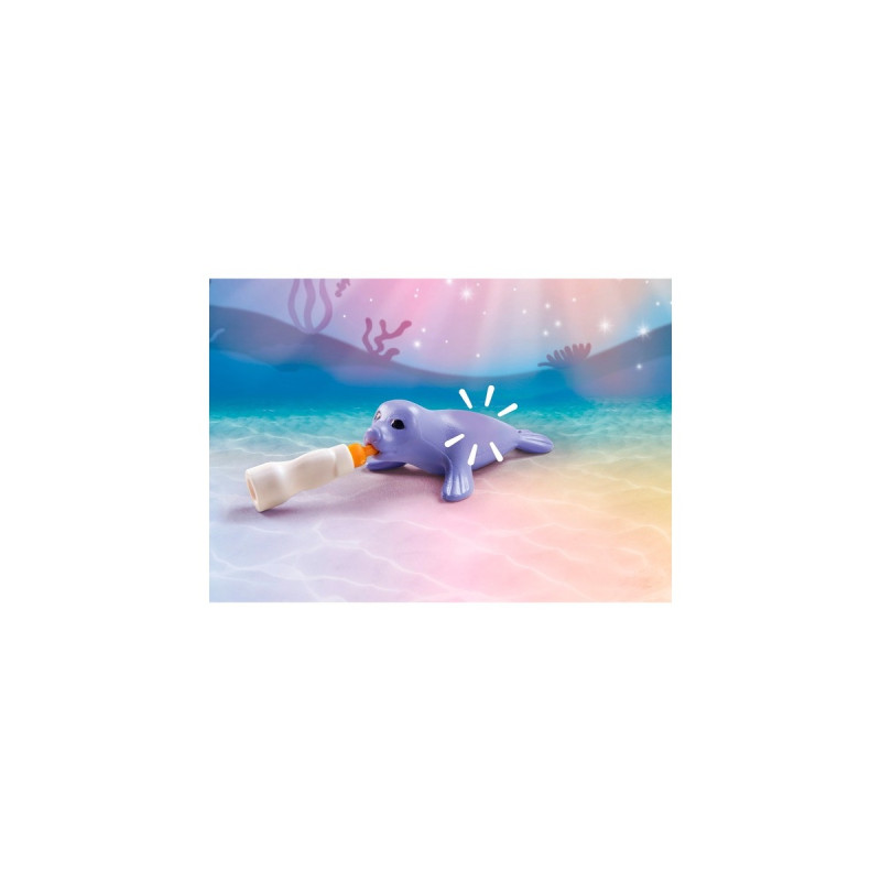PLAYMOBIL 71499 Princess Magic Unterwasser-Tierpflege der Meeresbewohner, Konstruktionsspielzeug