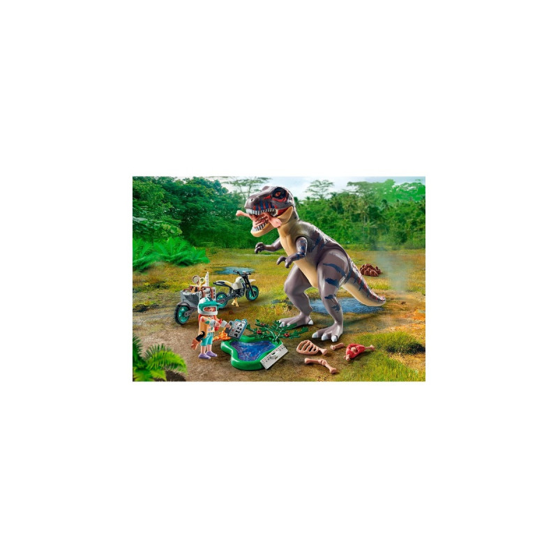 PLAYMOBIL 71524 Dinos T-Rex-Spurensuche, Konstruktionsspielzeug
