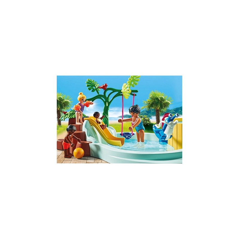 PLAYMOBIL 71529 City Life Kinderbecken mit Whirlpool, Konstruktionsspielzeug