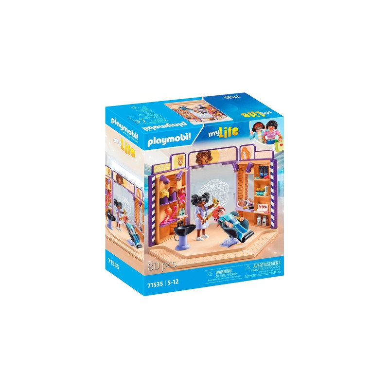 PLAYMOBIL 71535 myLife Friseursalon, Konstruktionsspielzeug