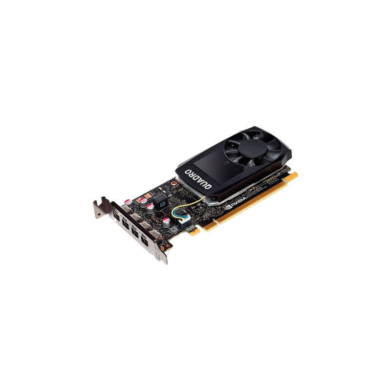 PNY NVIDIA Quadro P1000 V2 DVI, Grafikkarte(4x miniDisplayPort)