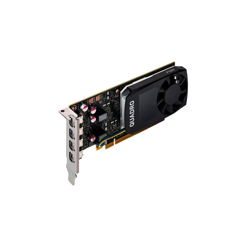 PNY NVIDIA Quadro P1000 V2 DVI, Grafikkarte(4x miniDisplayPort)