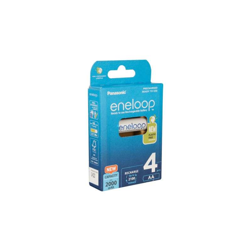 Panasonic Akku eneloop, Mignon AA 1,2V(4 Stück)