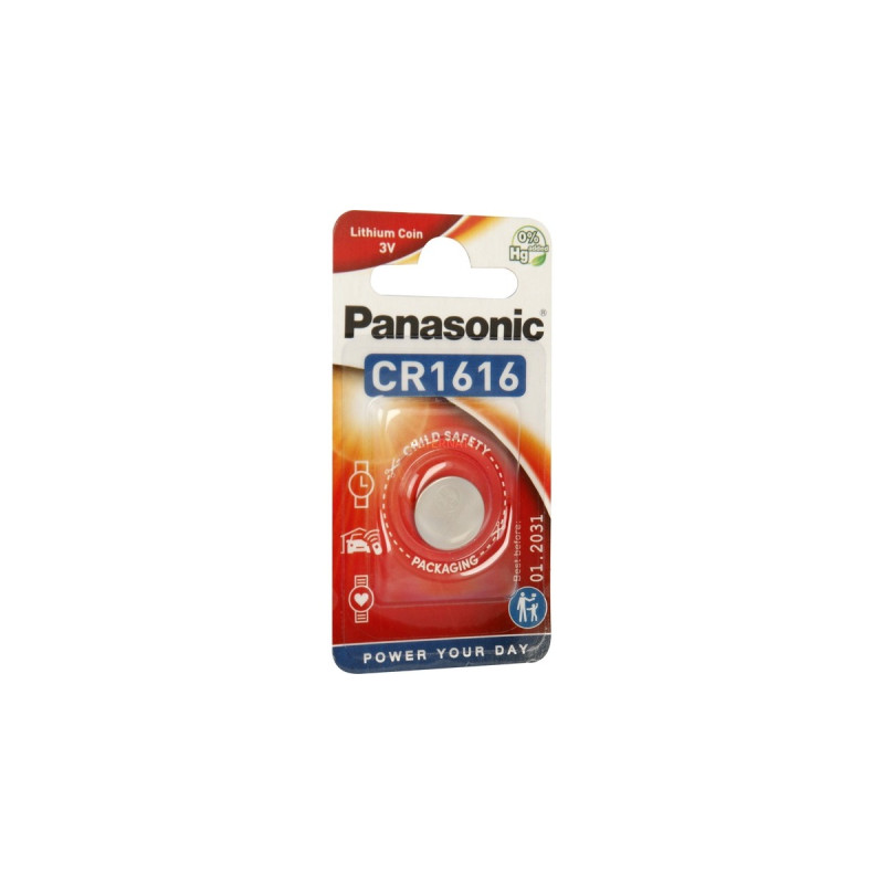 Panasonic CR1616, Batterie